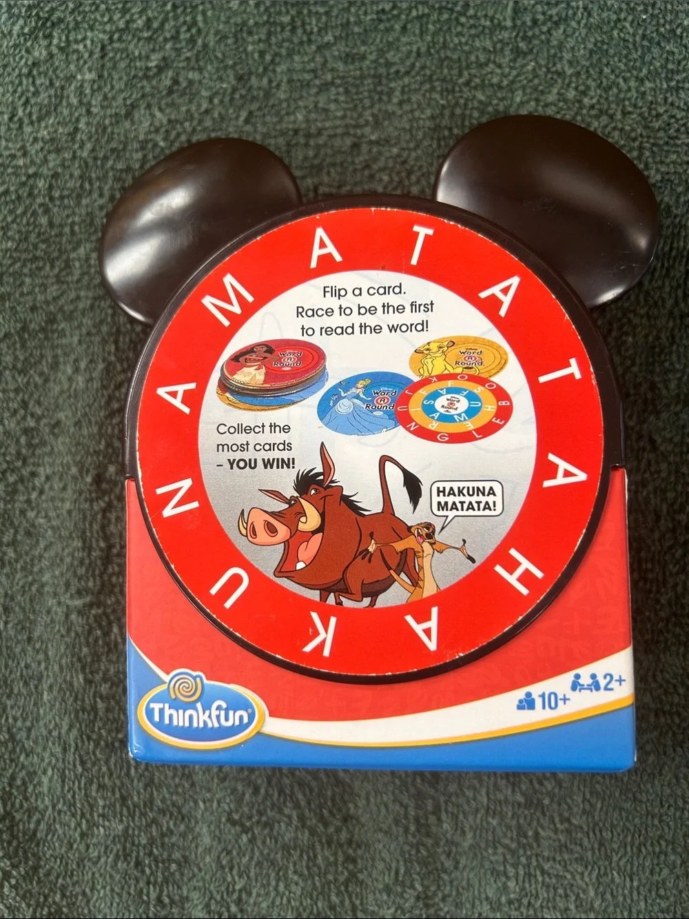 Disney Word A Round Game – Red, Yellow, Blue